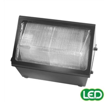 Hubbell Outdoor Lighting WGH-225L-4K-C-L 111W  Bronze Finish LED Glass Wallpack, 4000K , Type IV Distribution, 10474 Lumens,347V/480V- BuyRite Electric