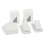 Lutron P-BDG-PKG2P Caseta Smart Bridge Kit with Plug In Lamp Dimmers Pico Remotes & Pedestals