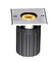 Core Lighting IG102-27K-SS-24V In-Grade LED Square Color Temperature 2700K Stainless Steel Finish Voltage 24V DC