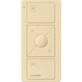 Lutron PJ2-3BRL-GIV-F01 LED Lutron Pico Wireless Fan Control - 3-Button with Raise/Lower Ivory Finish