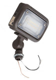 ELCO Lighting EFL15S50WFK Mini LED Floodlight 15W 5000K 1600 lm 120/277V Dark Bronze Finish