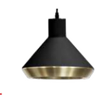 Westgate Lighting LCFC-BF-ACC-BN Integrated Modern Cone Pendant LED Modification Accessory, Brushed Nickel