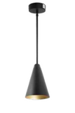 Westgate Lighting LCFS-MCT-WH 7" Cone Pendant Light with Adjustable 5ft Downrod, Multi-Color Temperature, White Finish