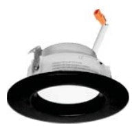 EnvisionLED LED-ADL-4-10W-50K-BLK-BFL LED 4 Inch 10W ADL Downlight 5000K Baffle Black Finish