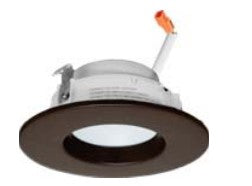 EnvisionLED LED-ADL-4-10W-30K-BZ-BFL LED 4 Inch 10W ADL Downlight 3000K Baffle Bronze Finish