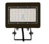 EnvisionLED LED-ARL-50W-TRI-BZ-TR LED Mini Area Flood Lights 50W 3CCT Selectable Bronze Finish