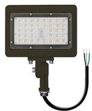 EnvisionLED LED-ARL-3P80-TRI-BZ-KN-PC 1/2" M-Line Mini Area Flood Light 3-CCT & Power Selectable, Knuckle W/ Photocell Bronze Finish