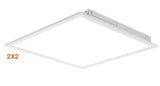 EnvisionLED LED-BPL-2x2-3M40-4CCT Wattage 40W, Back-lit Panel Light, Size 2x2 4-CCT & 3-Power Selectable, White Finish