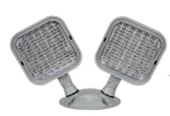 EnvisionLED LED-EM-RC-2 Emergency Double Remote Head Light, Color Temperature 5000K, 3 Watts, Voltage 120/277V