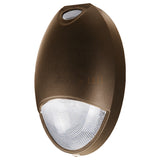 EnvisionLED LED-EM-WP-12W-PCBZ LED 12W Emergency Wall Pack Light With Photocell Bronze Finish