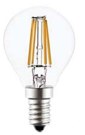 EnvisionLED LED-FLM-G16.5C-4W-27K LED G16.5 Globe Filament Bulb 4W 400LM 2700K