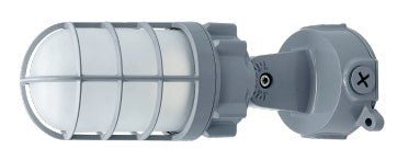 EnvisionLED LED-JJ-21W-TRI Wattage 21W, Jelly Jar Vapor Tight Vertical and Horiztonal Install, Grey Finish