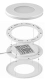 EnvisionLED LED-PCK-3W-50K-12V LED UnderCabinet Puck Light Single CCT 12V 5000K