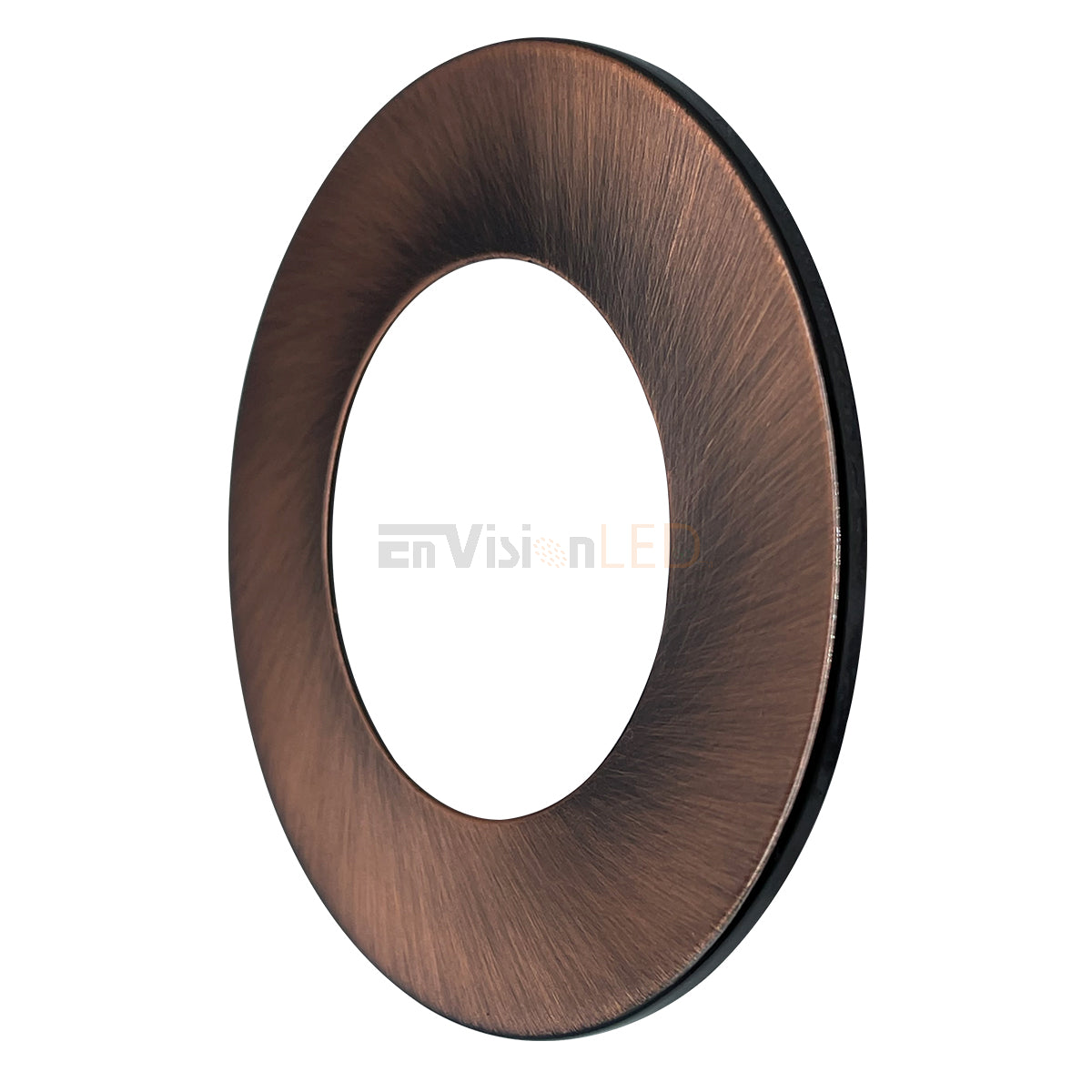 EnvisionLED LED-PCK-TRM-CP Undercabinet Puck Light Accessories Copper Finish