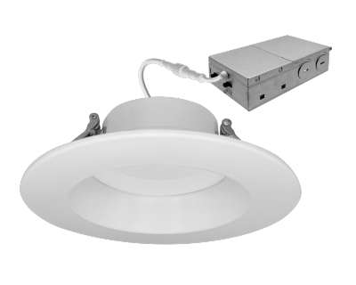 EnvisionLED LED-RDL-EX-6-3P18-5CCT-WH-SM 5/6" Retrofit Recessed Downlight, Multi-Color Temperature, Voltage 120V, White Finish