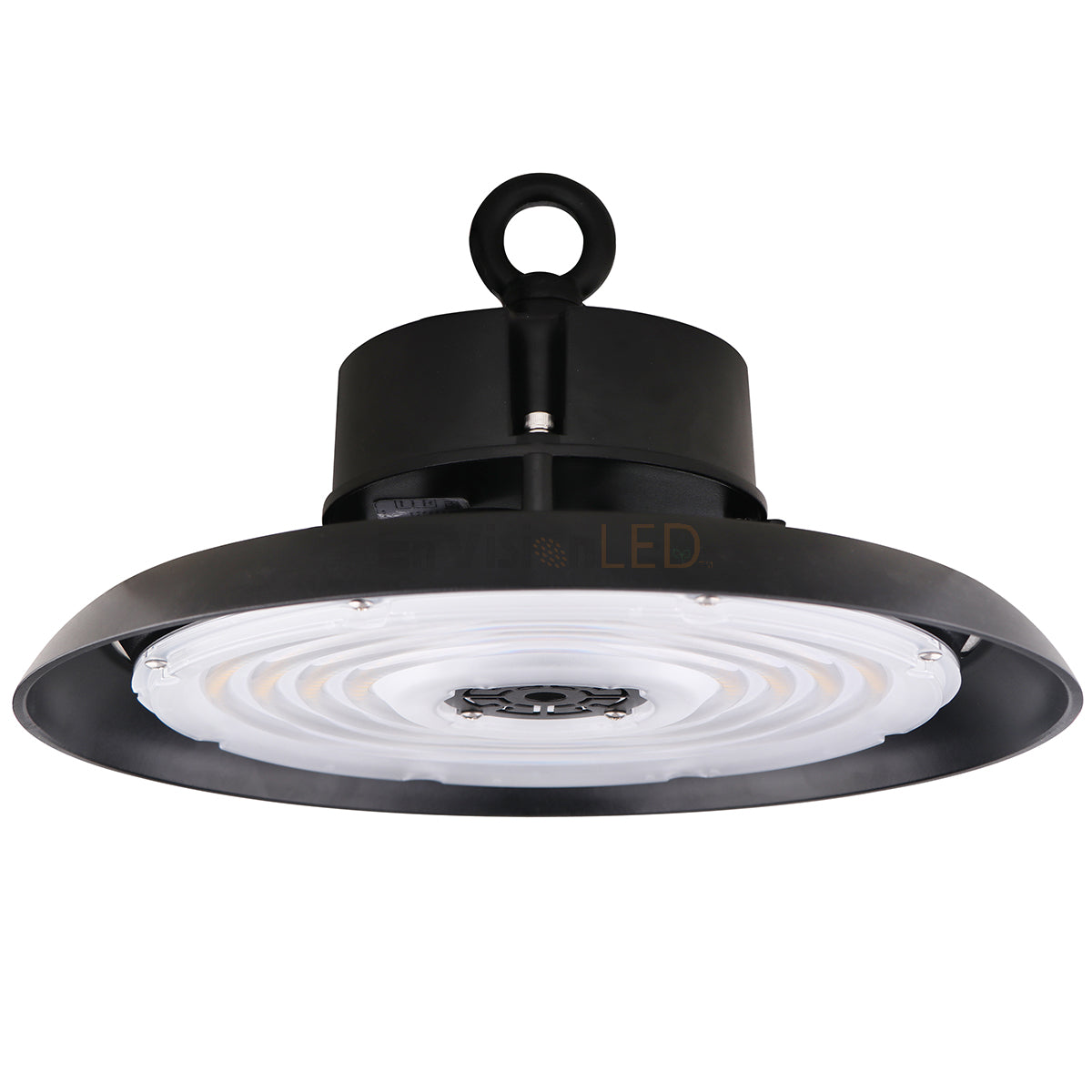 EnvisionLED LED-RHB3-100W-40K-BL LED 100W 4000K Round UFO High Bay Gen 3 Black Finish