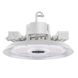 EnvisionLED LED-RHB3-3P150-CTRI-WH-6’ LED Round UFO High Bay 3CCT & 3 Power White Finish