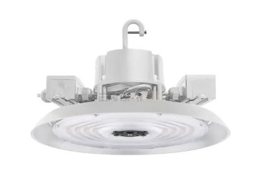EnvisionLED LED-RHB3-3P150W-CTRI-WH-6 LED UFO High Bay w/ Whip, Multi- Color Temperature, White Finish