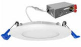 EnvisionLED LED-SL-PNL-6R-3P15W-5CCT-WH 6 Inches EXT SnapTrim Round Downlight Watt 15W, Lumens 1150lm, Color Temperature 5000K White Finish