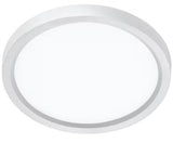 EnvisionLED LED-SLDSKR-7-15W-5CCT-WH-0/10V Wattage 15W, Surface Mount Round Slim-Line Size 7 Inch, 120-277V 0-10V Dimmable, White Finish