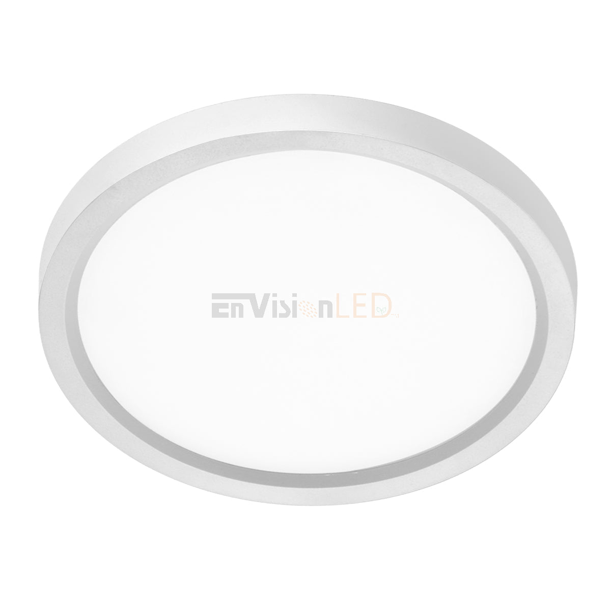 EnvisionLED LED-SLDSKR-5-10W-TRI-0/10V LED 5 Inch 10W Slimline Round Surface Mount 0-10V 120-277V