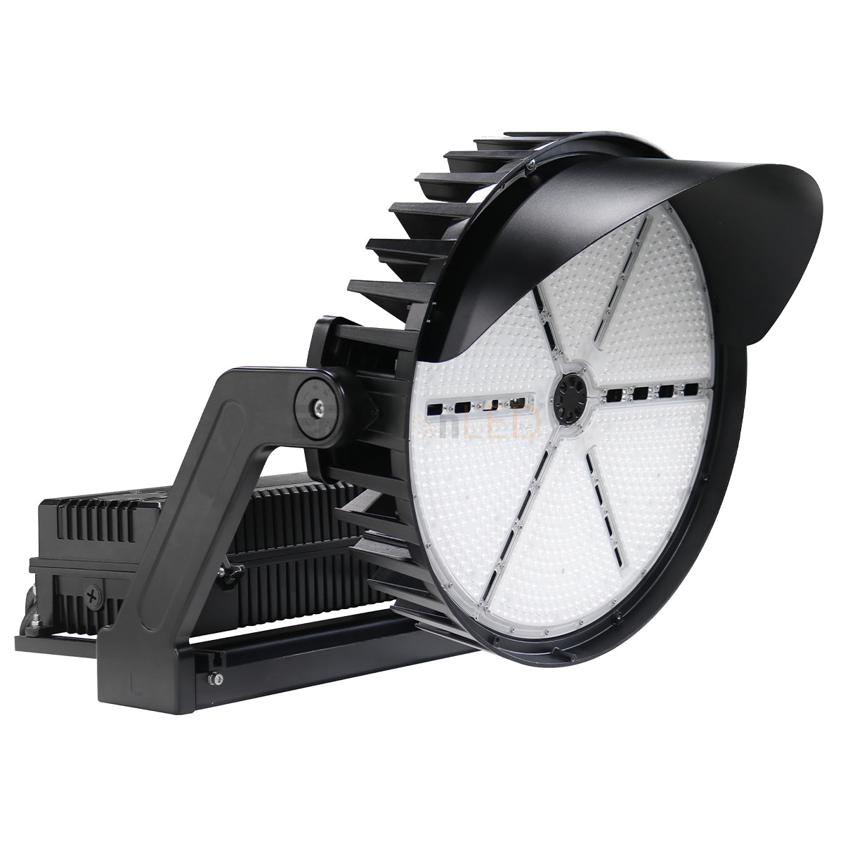 EnvisionLED LED-SPL-3P600W-50K-YK-UNV-BLK LED Sports Light - 3 power Selectable Black Finish