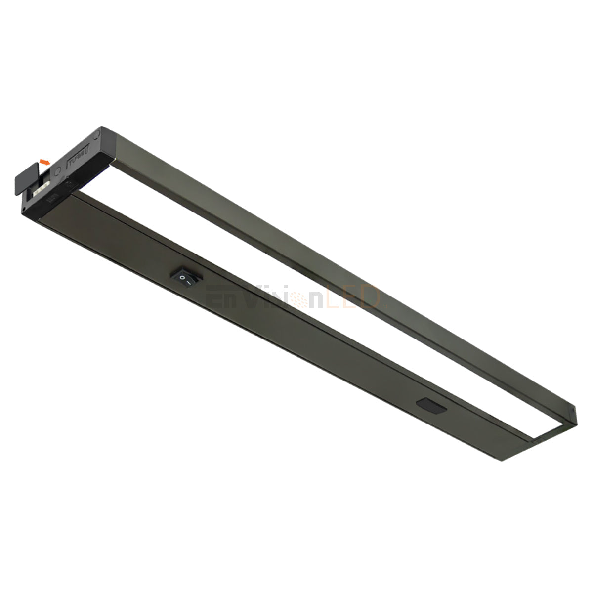 EnvisionLED LED-UC-28I-12W-TRI-B LED 28 Inch 12W Under Cabinet Bar light 3CCT Selectable Bronze Finish