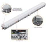 EnvisionLED LED-VPT-8FT-3M100-4CCT 8Ft Wattage 100W, LED Linear Vapor Tight Fixtures 4CCT + Power Selectable