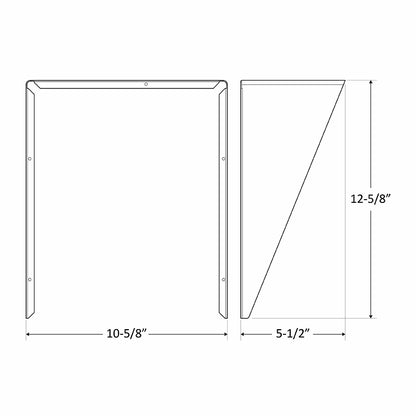 Westgate Lighting LF-SHROUD-B, Shroud For LFX-XL-150-300W