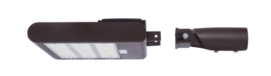 Westgate Lighting LF3-HL-FSF LED Adjustable Straight Arm For LF3-HL Series Dark Bronze Finish
