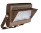 Westgate Lighting LF3-SH2 LED 50W Shroud For LF3 Series Reversible Aluminum Bronze Finish