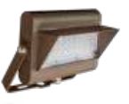 Westgate Lighting LF3-SH1 LED 30W Shroud For LF3 Series Reversible Aluminum Bronze Finish