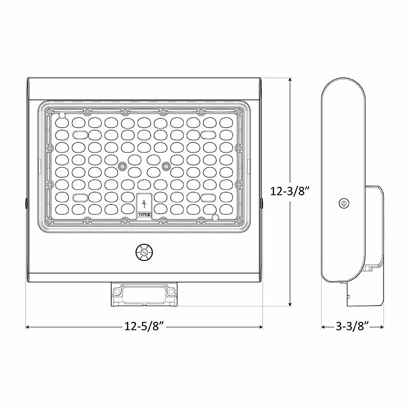 Westgate Lighting LFX-LG-50-150W-40K, Flood/Area Light 120-277V 4000K