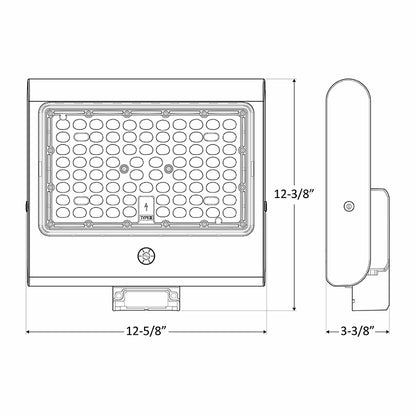 Westgate Lighting LFX-LG-50-150W-40K, Flood/Area Light 120-277V 4000K
