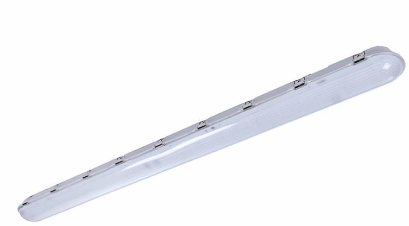 Westgate Lighting LLVT-8FT-100W-40K-D-480V LED 3 Inch Wide Linear Vapor Light 100W 13000Lm 4000K 480V Grey Finish