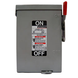 Square D 30 Amp 2-Pole Fusible Light-duty Safety Switch Disconnect