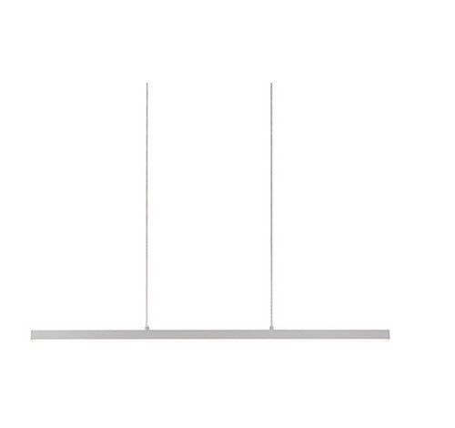 Kuzco Lighting LP10345-XX Vega LED Linear Brushed Nickel Suspension Pendant Light 120V - BuyRite Electric