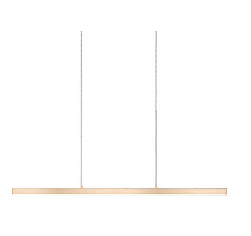 Kuzco Lighting LP10345-XX Vega LED Linear Gold Suspension Pendant Light 120V - BuyRite Electric