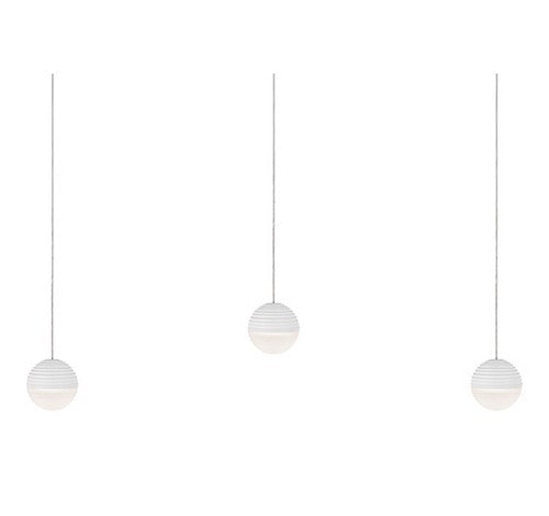 Kuzco Lighting LP10503-XX Supernova LED Linear White Suspension Pendant Light 120V