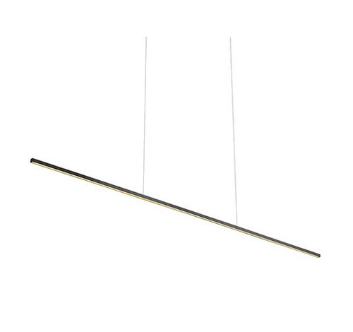 Kuzco Lighting LP18260-XX Vega Minor LED Linear Black Suspension Light 120V