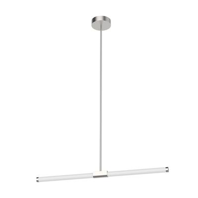 Kuzco Lighting LP18537-BN LED 37 Inch Akari Island Pendant Ceiling Light Brushed Nickel Finish