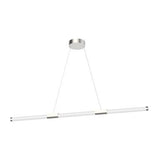 Kuzco Lighting LP18648-BN LED 48 Inch Akari Island Pendant Ceiling Light Brushed Nickel Finish