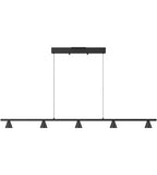 Kuzco Lighting LP19947-BK LED 47 Inch Dune Island Pendant Ceiling Light Black Finish