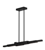 Kuzco Lighting LP29548-BK Enzo 48" Linear Pendant LED Ceiling Light, Black Finish