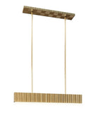 Alora Lighting LP361240VB Kensington 40-Inch LED Linear Pendant in Vintage Brass Finish 2700K