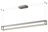 Kuzco Lighting LP45560-WH Plaza 60" Linear Pendant LED Ceiling Light, White Finish