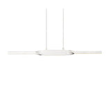 Kuzco Lighting LP53237-WH Propeller LED Linear Suspension Light 120V White Finish