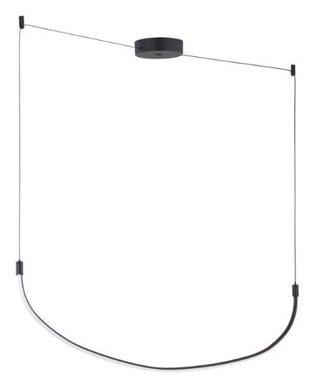 Kuzco Lighting LP89036-BK 37 inch Talis Linear LED Pendant Light, Black Finish