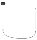 Kuzco Lighting LP89048-BK 48 inch Talis Linear LED Pendant Light, Black Finish