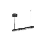 Kuzco Lighting LP90727-BK LED Popular 27 Inch Linear Pendant Ceiling Light Black Finish